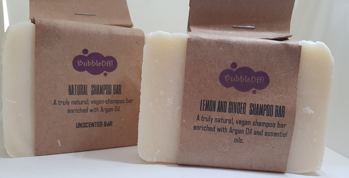 SLS Free, Natural Shampoo Bars